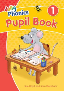 Jolly Phonics Pupil Book 1 - Colour In Precursive Letters - 2020 edition