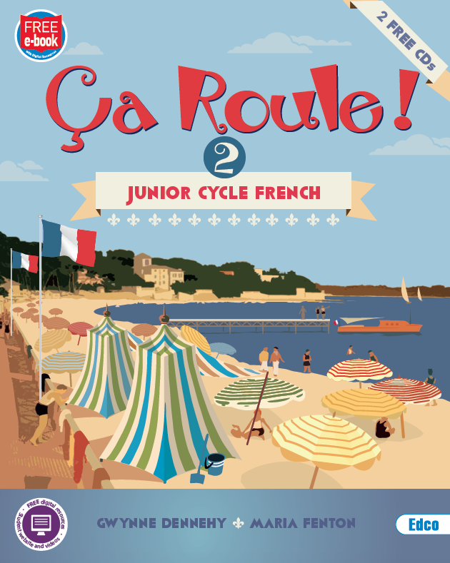 Ca Roule 2 - Junior Cycle French - USED BOOK - TEXTBOOK ONLY