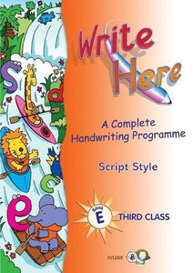 Write Here E - 3rd Class (Script Style)